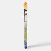 Coques Case-Mate iPhone Black Labrador dans Bluebonnets (Verso / Gauche)