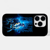 Coques Case-Mate iPhone Black Lightning - Donnez De L'Espoir Aux Gens (Verso (horizontal))