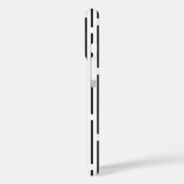 Coques Case-Mate iPhone Black Line Geometric Pattern (Verso / Gauche)