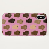 Coques Case-Mate iPhone Black Lives Matt - Résiste Poing (Dos (Horizontal))