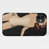 Coques Case-Mate iPhone Black maillot de bain fille iPhone 5 à peine là™ (Dos (Horizontal))