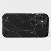 Coques Case-Mate iPhone Black Marble Texture (Dos (Horizontal))