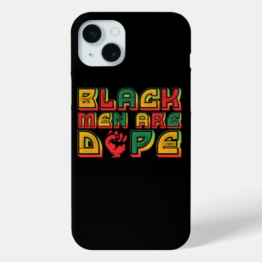 Coques Case-Mate iPhone black_men_are_dope_01 (Verso)