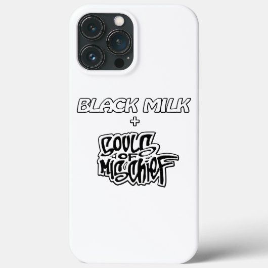 Coques Case-Mate iPhone Black Milk (Verso)