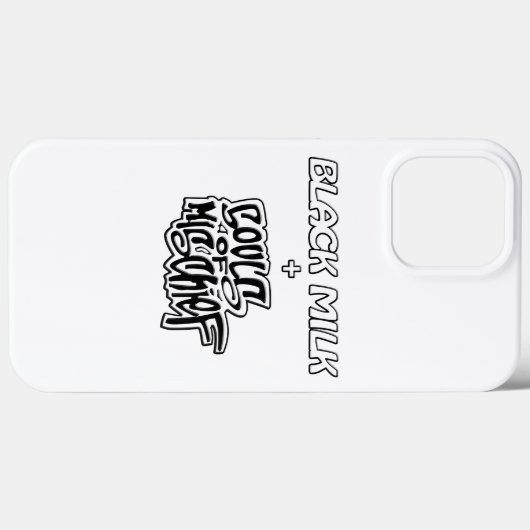 Coques Case-Mate iPhone Black Milk (Verso (horizontal))
