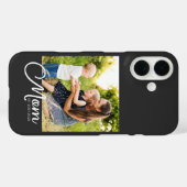 Coques Case-Mate iPhone Black Mom Established Script Case-Mate iPhone Case (Verso (horizontal))