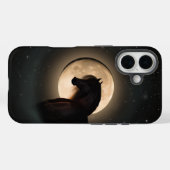 Coques Case-Mate iPhone Black Moon Shine Horse Phone Case (Verso (horizontal))
