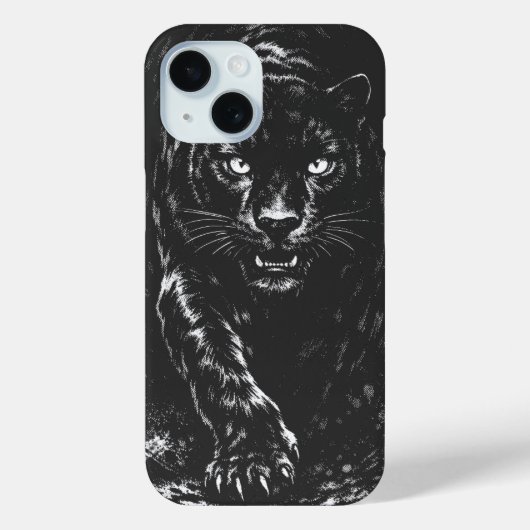 Coques Case-Mate iPhone Black Panther — par BurnsInHell (Verso)
