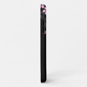 Coques Case-Mate iPhone Black Pink Sakura design japonais :: (Dos/Gauche)
