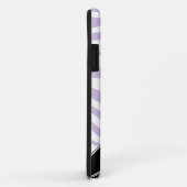 Coques Case-Mate iPhone Black Polka Dot Purple Zebra Imprimer iPhone 5 Coq (Dos/Droite)
