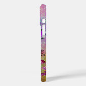 Coques Case-Mate iPhone BLACK RED JESTER MASK Masquerade Party Purple Blue (Verso / Gauche)