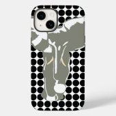 Coques Case-Mate iPhone Black Safari point avec Pop Art Elephant (Verso)