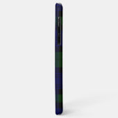 Coques Case-Mate iPhone Black Watch Tartan bleu vert Plaid (Dos/Gauche)