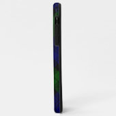Coques Case-Mate iPhone Black Watch Tartan bleu vert Plaid (Dos/Gauche)