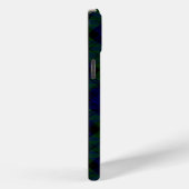 Coques Case-Mate iPhone Black Watch Tartan bleu vert Plaid (Verso / Droite)