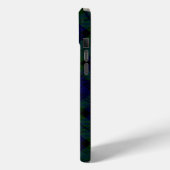 Coques Case-Mate iPhone Black Watch Tartan bleu vert Plaid (Verso / Gauche)