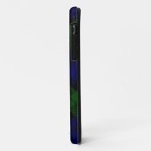 Coques Case-Mate iPhone Black Watch Tartan bleu vert Plaid (Dos/Gauche)