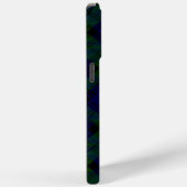Coques Case-Mate iPhone Black Watch Tartan bleu vert Plaid (Verso / Droite)