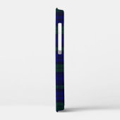 Coques Case-Mate iPhone Black Watch Tartan bleu vert Plaid (Verso / Gauche)