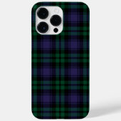 Coques Case-Mate iPhone Black Watch Tartan, Plaid (Verso)