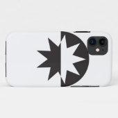 Coques Case-Mate iPhone Black White Deco (Dos (Horizontal))