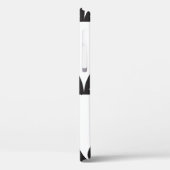 Coques Case-Mate iPhone Black White Deco (Verso / Gauche)