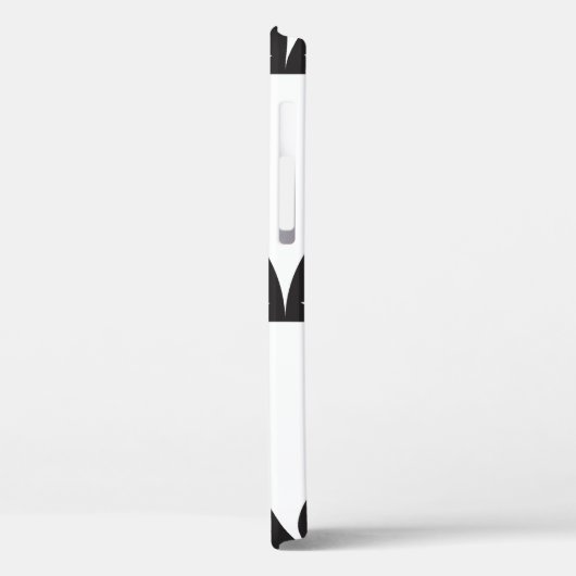 Coques Case-Mate iPhone Black White Deco (Verso / Gauche)