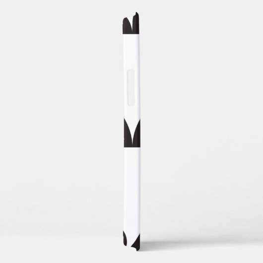 Coques Case-Mate iPhone Black White Deco (Verso / Droite)