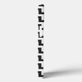 Coques Case-Mate iPhone Black White Diagonal Chevrons iPhone 6 Xtreme Coqu (Verso / Droite)