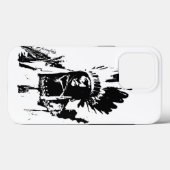 Coques Case-Mate iPhone Black & White Geronimo (Verso (horizontal))