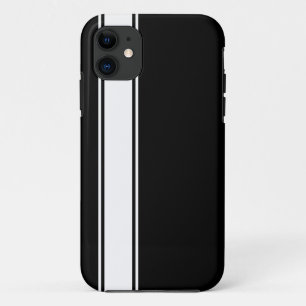Coques Pour iPhone Black & White Team Jersey Stripe iPhone 5s boîtier