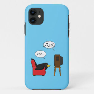 Case-Mate iPhone Case Blackbird Dormir devant la bande dessinée de la té