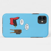 Coques Case-Mate iPhone Blackbird Dormir devant la bande dessinée de la té (Dos (Horizontal))
