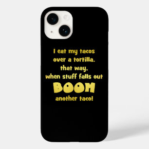 Coque Pour iPhone 14 Blague de tortilla Boom drôle