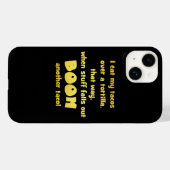 Coques Case-Mate iPhone Blague de tortilla Boom drôle (Verso (horizontal))