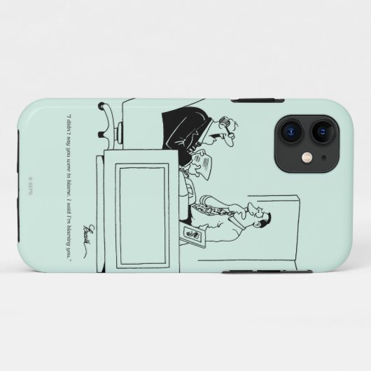 Coques Case-Mate iPhone Blâme de bureau (Dos (Horizontal))