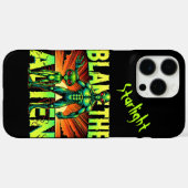 Coques Case-Mate iPhone Blâmer l'Alien dans un cadre forestier mystique (Verso (horizontal))