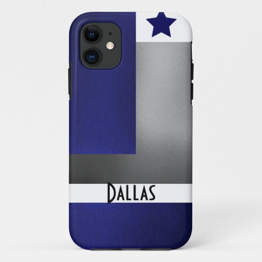 Coques Case-Mate iPhone Blanc Bleu & Argent - Dallas Iphone 5 Coque-2 (Dos)