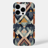 Coques Case-Mate iPhone blanc brun et bleu noir (Verso)