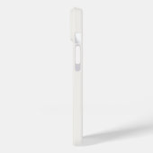 Coques Case-Mate iPhone blanc cassé, lait blanc, blanc chaud (Verso / Gauche)