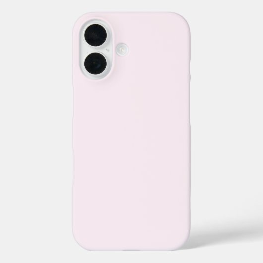 Coques Case-Mate iPhone Blanc cassé pastel légèrement rosé uni (Verso)