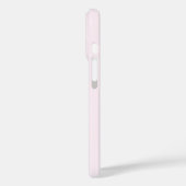 Coques Case-Mate iPhone Blanc cassé pastel légèrement rosé uni (Verso / Gauche)
