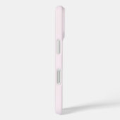 Coques Case-Mate iPhone Blanc cassé pastel légèrement rosé uni (Verso / Droite)