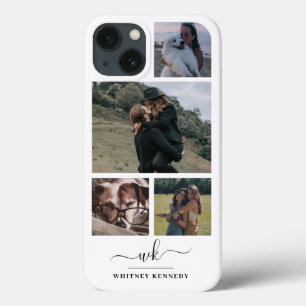 Case-Mate iPhone Case Blanc Créez votre propre collection de 4 photos Mo