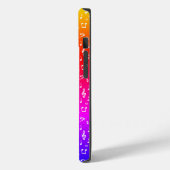 Coques Case-Mate iPhone blanc et arc-en-ciel Musical (Verso / Gauche)