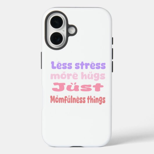 Coques Case-Mate iPhone Blanc Maman Douceur Excentrique (Verso)
