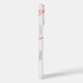 Coques Case-Mate iPhone Blanc marbre (Verso / Droite)