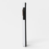 Coques Case-Mate iPhone Blanc mignon de chiot de chiwawa de zombi (Dos/Gauche)