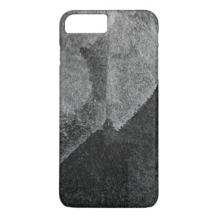 Coques Pour iPhone Blanc noir abstrait peinture pinceau art moderne