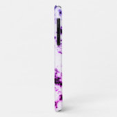 Coques Case-Mate iPhone Blanc Noir Bleu Violet Rose Marbre Peinture Éclabo (Dos/Gauche)